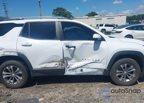 2025 Chevrolet Equinox Fwd Lt из США, поврежденный, VIN 3GNAXHEG7SL102901